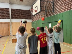 Peter Härtling Schule im Handballfieber